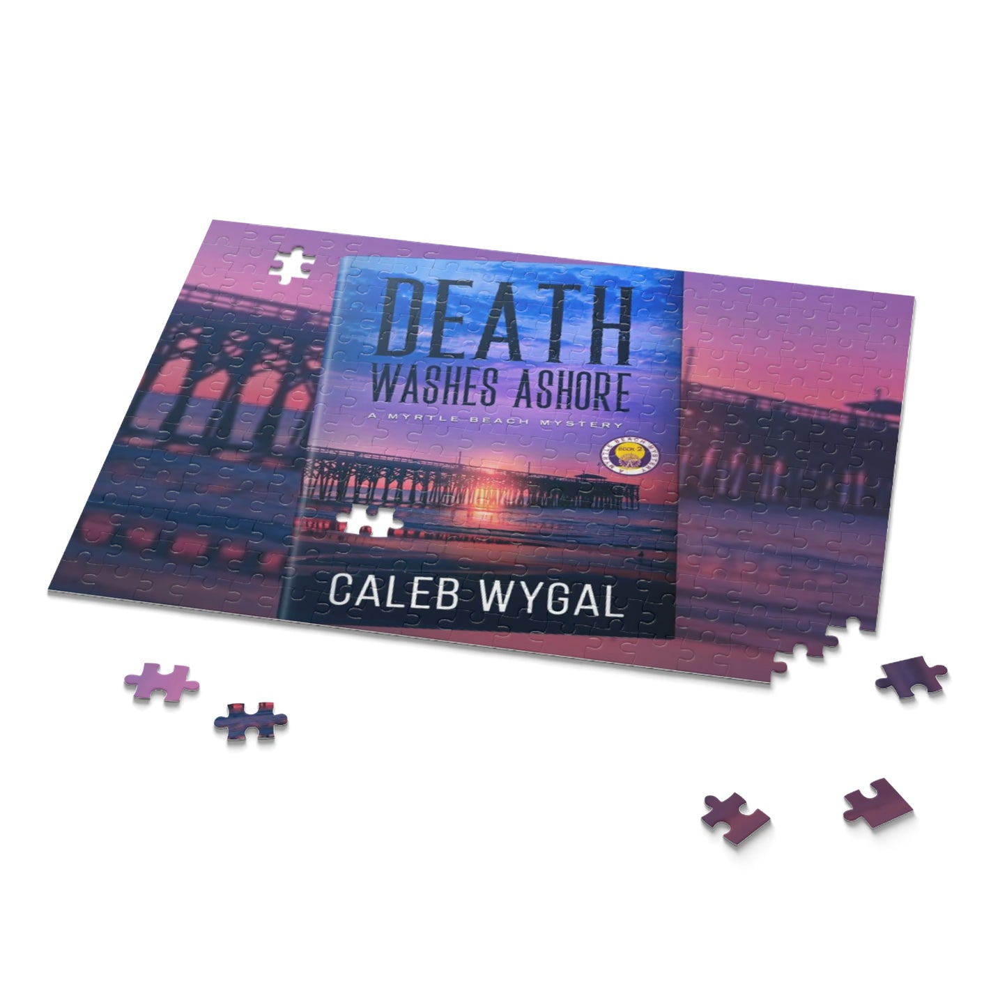 Death Washes Ashore Cover Puzzle (120, 252, 500-Piece)