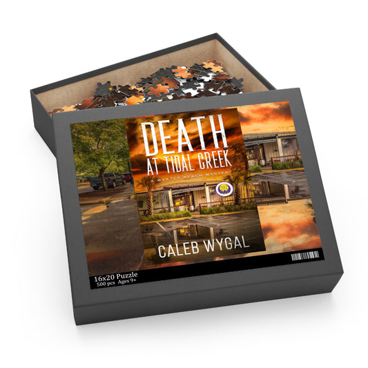 Death at Tidal Creek Cover Puzzle (120, 252, 500-Piece)