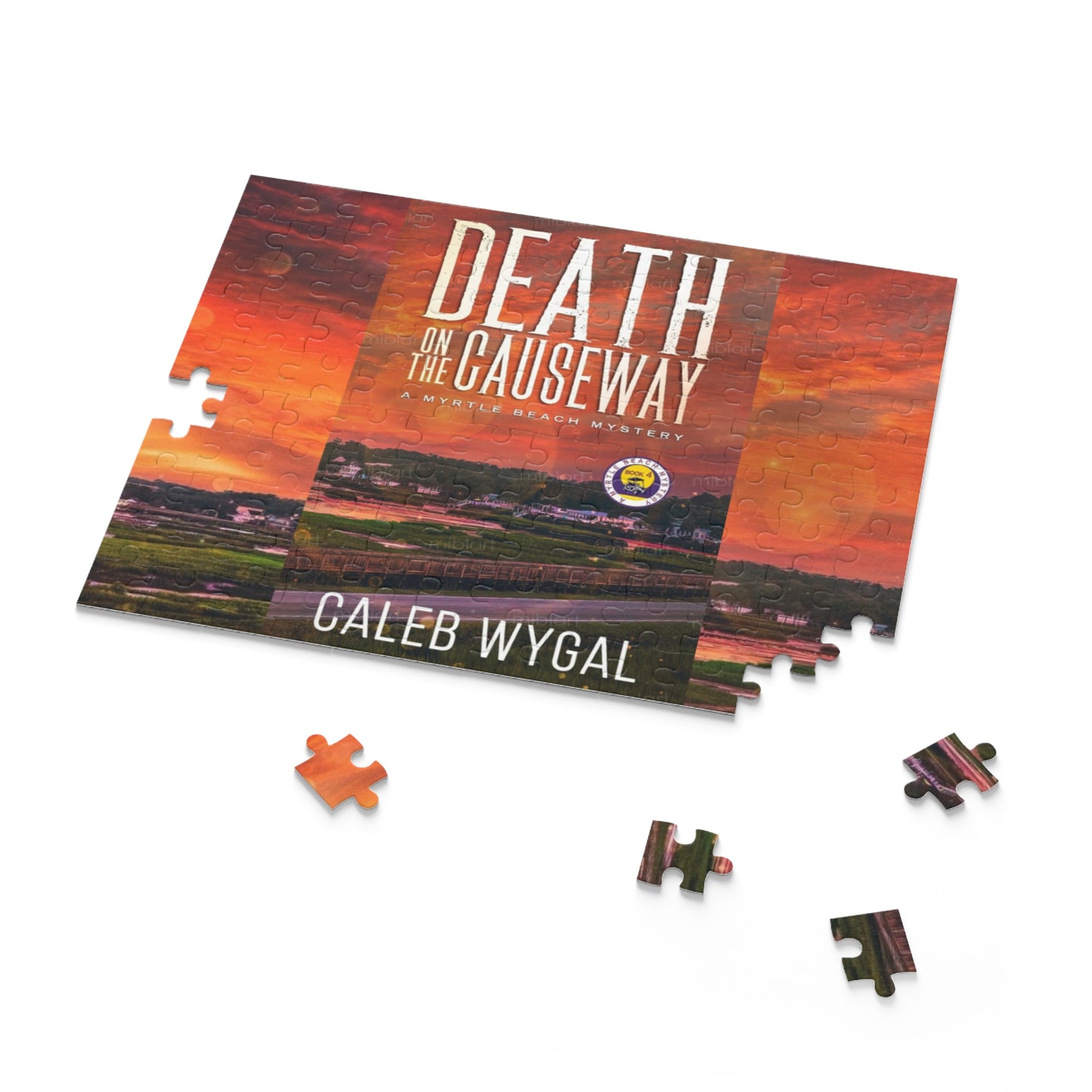 Death on the Causeway Cover Puzzle (120, 252, 500-Piece)