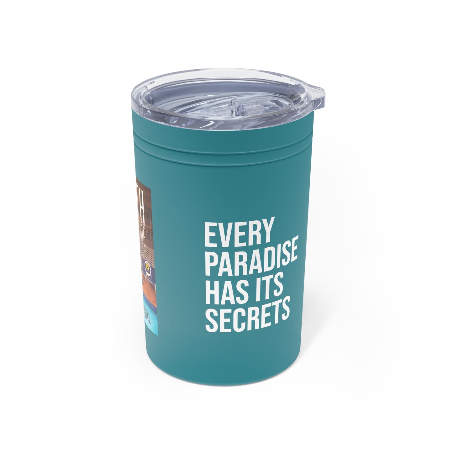 Vacuum Insulated Tumbler, 11oz - Perfect for Beach Lovers, Summer Fun, Unique Gifts, Inspirational Drinkware, Poolside Accessory