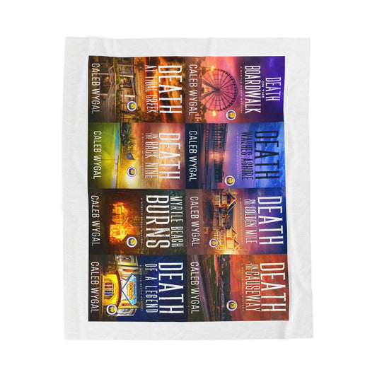 Cozy Velveteen Plush Blanket - Literary Adventure Designs, Perfect for Readers and Gifts