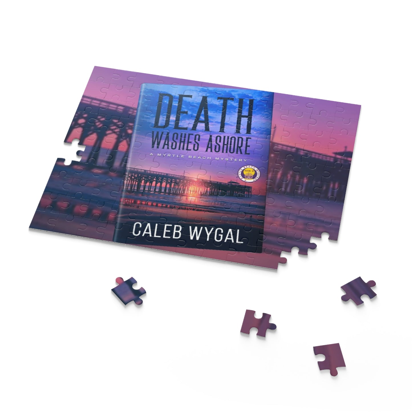 Death Washes Ashore Cover Puzzle (120, 252, 500-Piece)