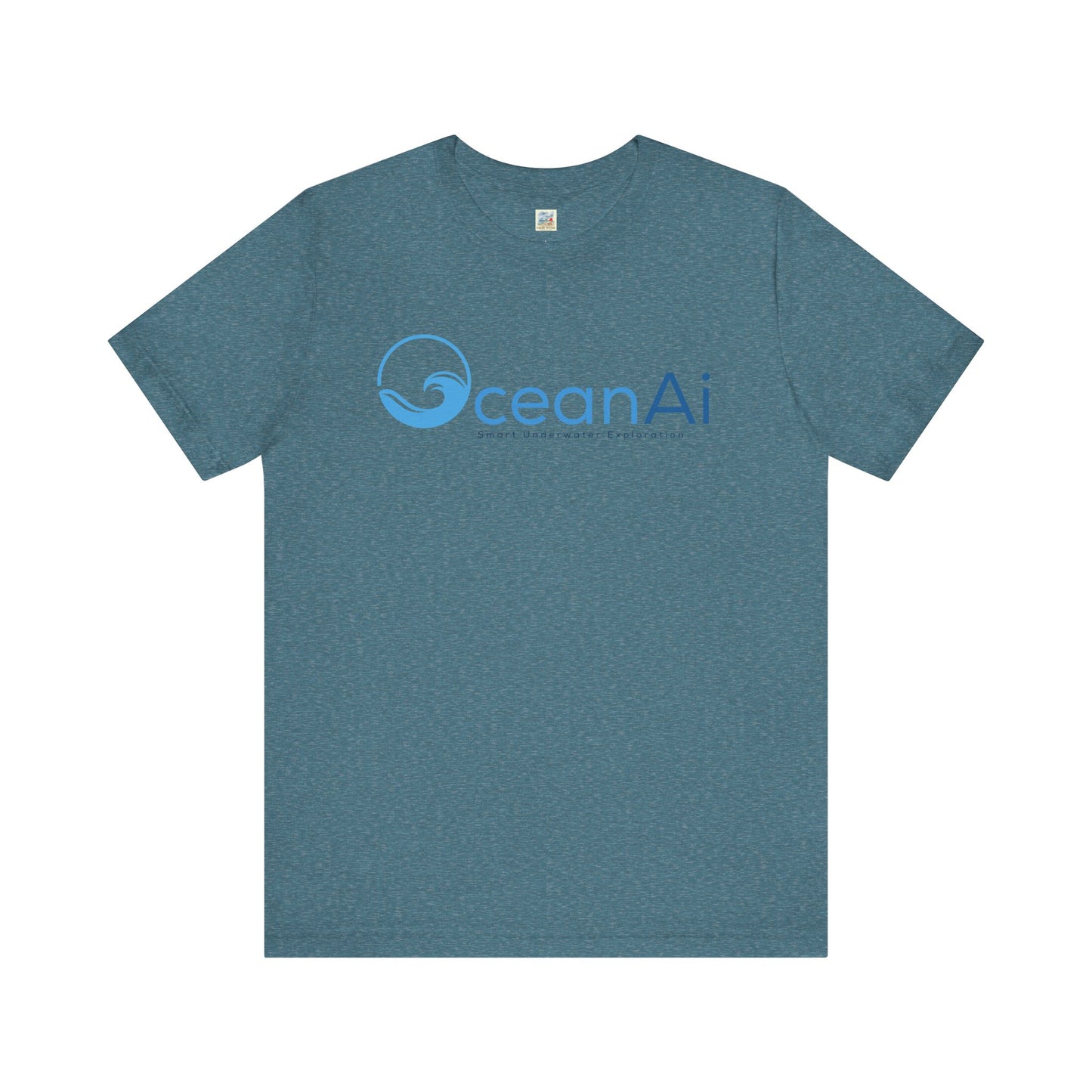 OceanAi Unisex Jersey Tee from Death in Surfside - Casual Wear, Perfect for Beach Days, Gift for Ocean Lovers, Summer Outings, Eco-Friendly Fashion
