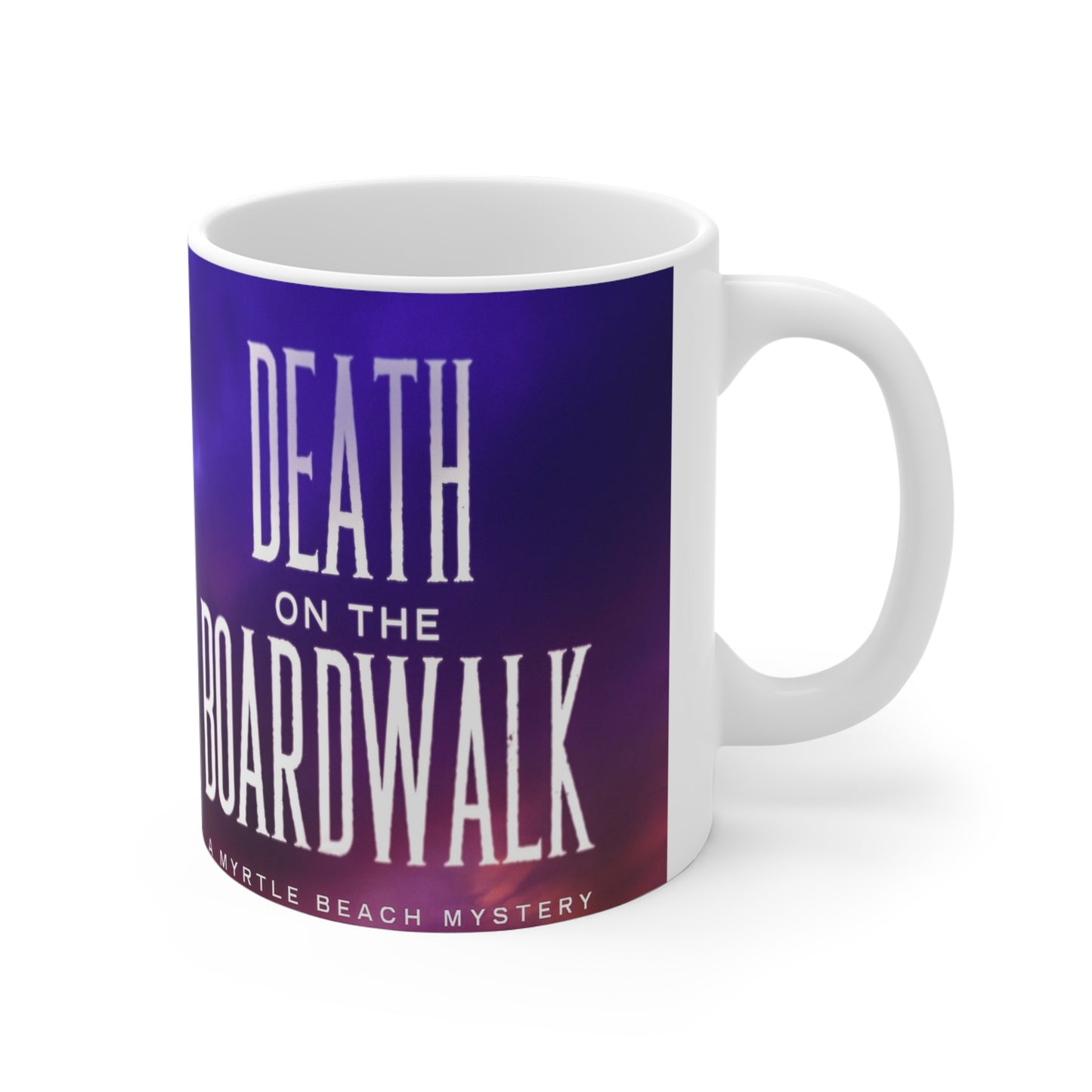 Coffee Lover Mug 11oz - Clark Thomas Death on the Boardwalk Fan Gift - White Ceramic