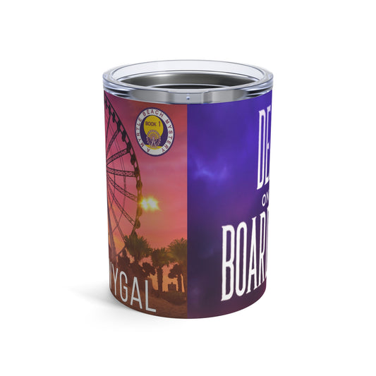 Colorful Beach Inspired 10oz Tumbler - Perfect for Summer Sips, Gifts for Beach Lovers, Travel Mugs, Outdoor Fun, Party Favors
