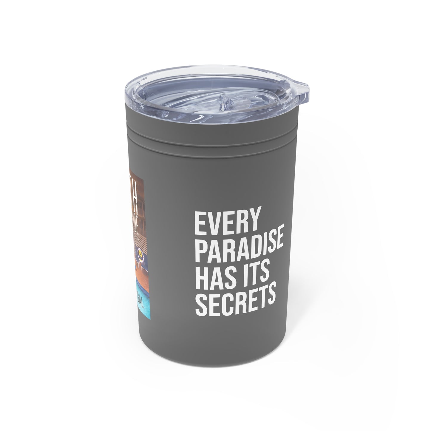 Vacuum Insulated Tumbler, 11oz - Perfect for Beach Lovers, Summer Fun, Unique Gifts, Inspirational Drinkware, Poolside Accessory