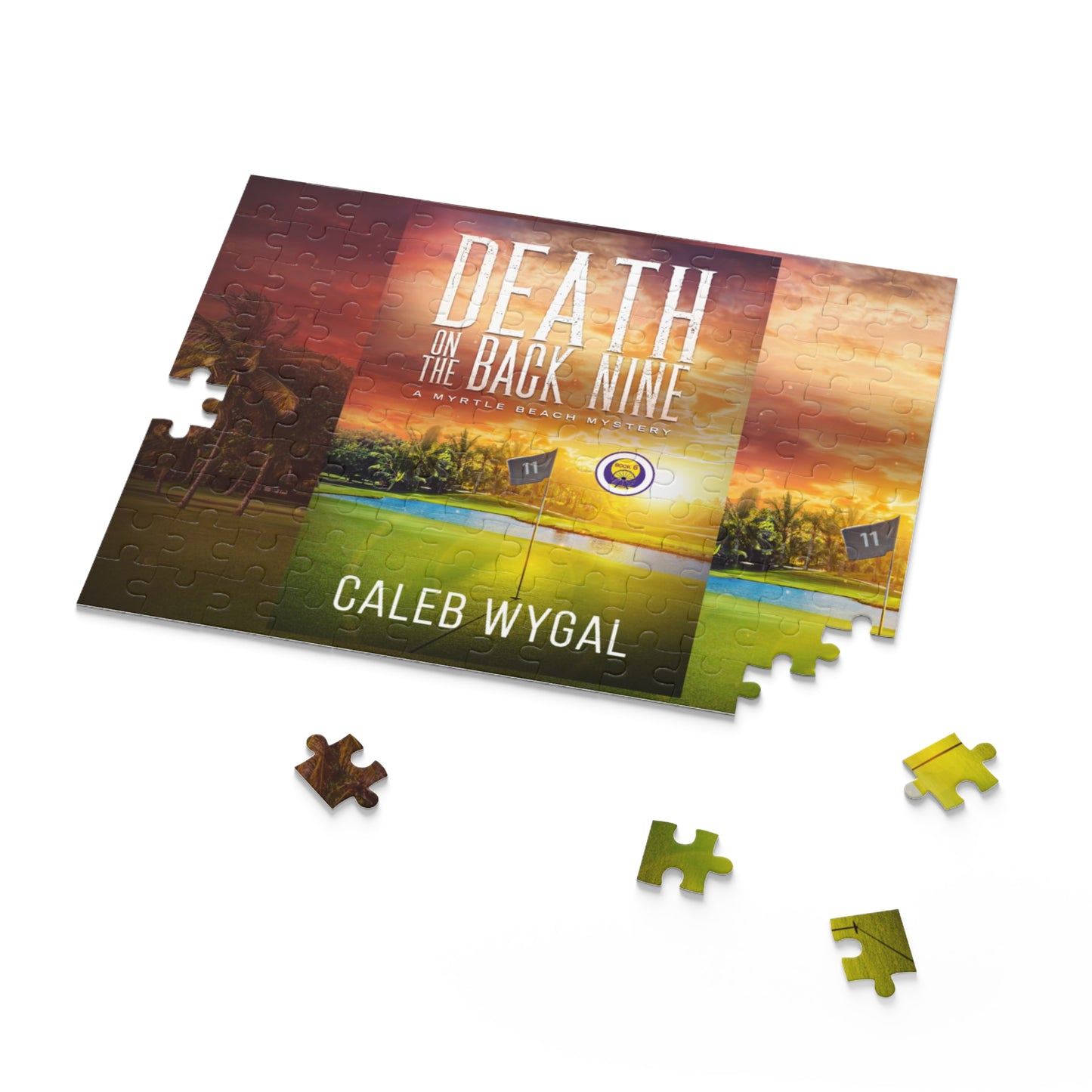 Death on the Back Nine Cover Puzzle (120, 252, 500-Piece)