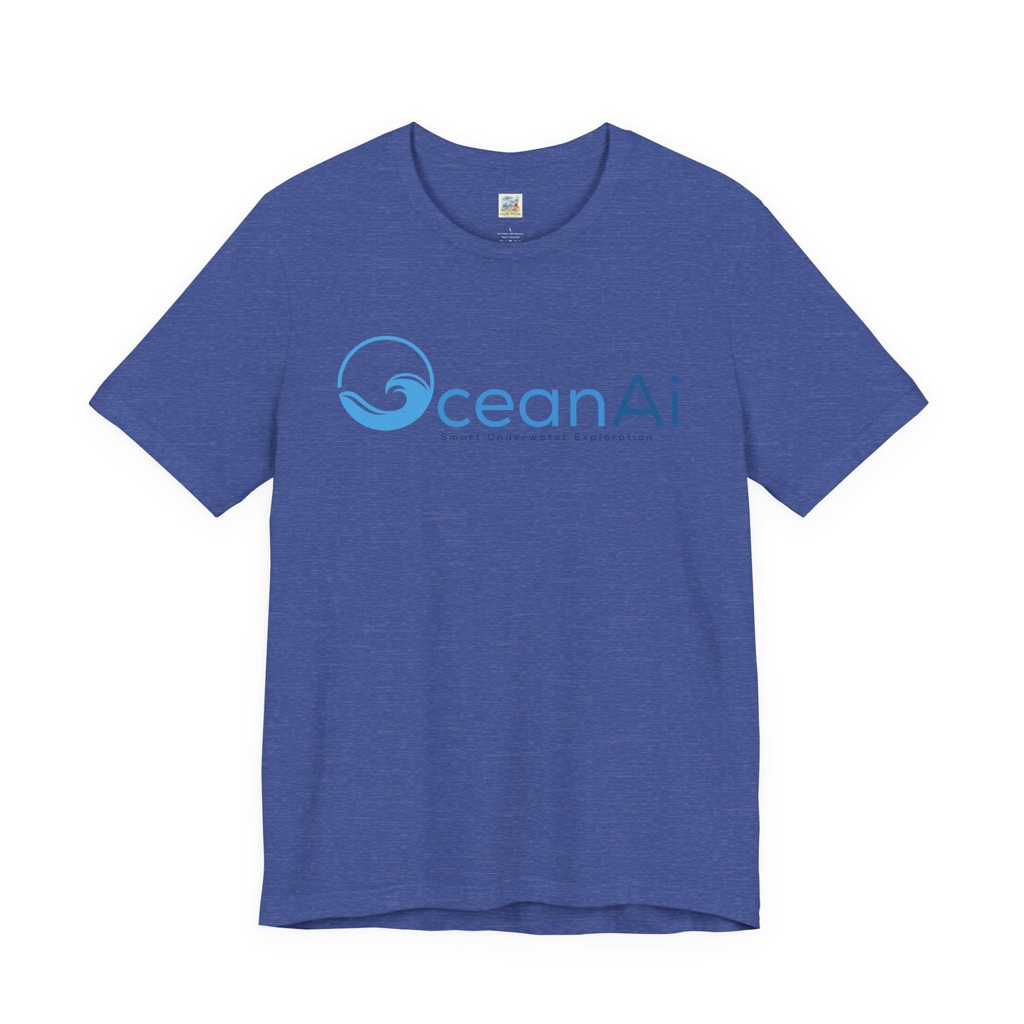 OceanAi Unisex Jersey Tee from Death in Surfside - Casual Wear, Perfect for Beach Days, Gift for Ocean Lovers, Summer Outings, Eco-Friendly Fashion