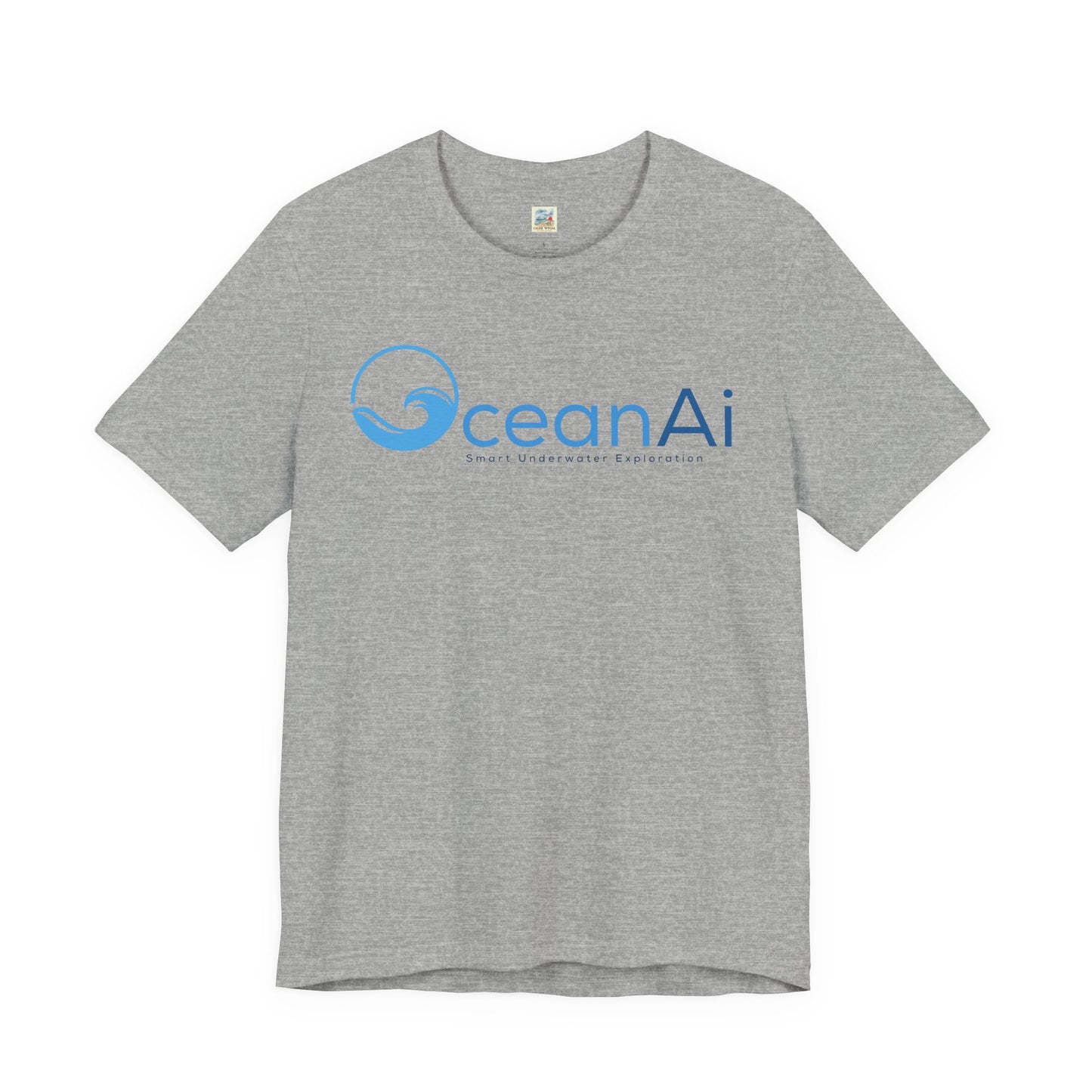 OceanAi Unisex Jersey Tee - Casual Wear, Perfect for Beach Days, Gift for Ocean Lovers, Summer Outings, Eco-Friendly Fashion