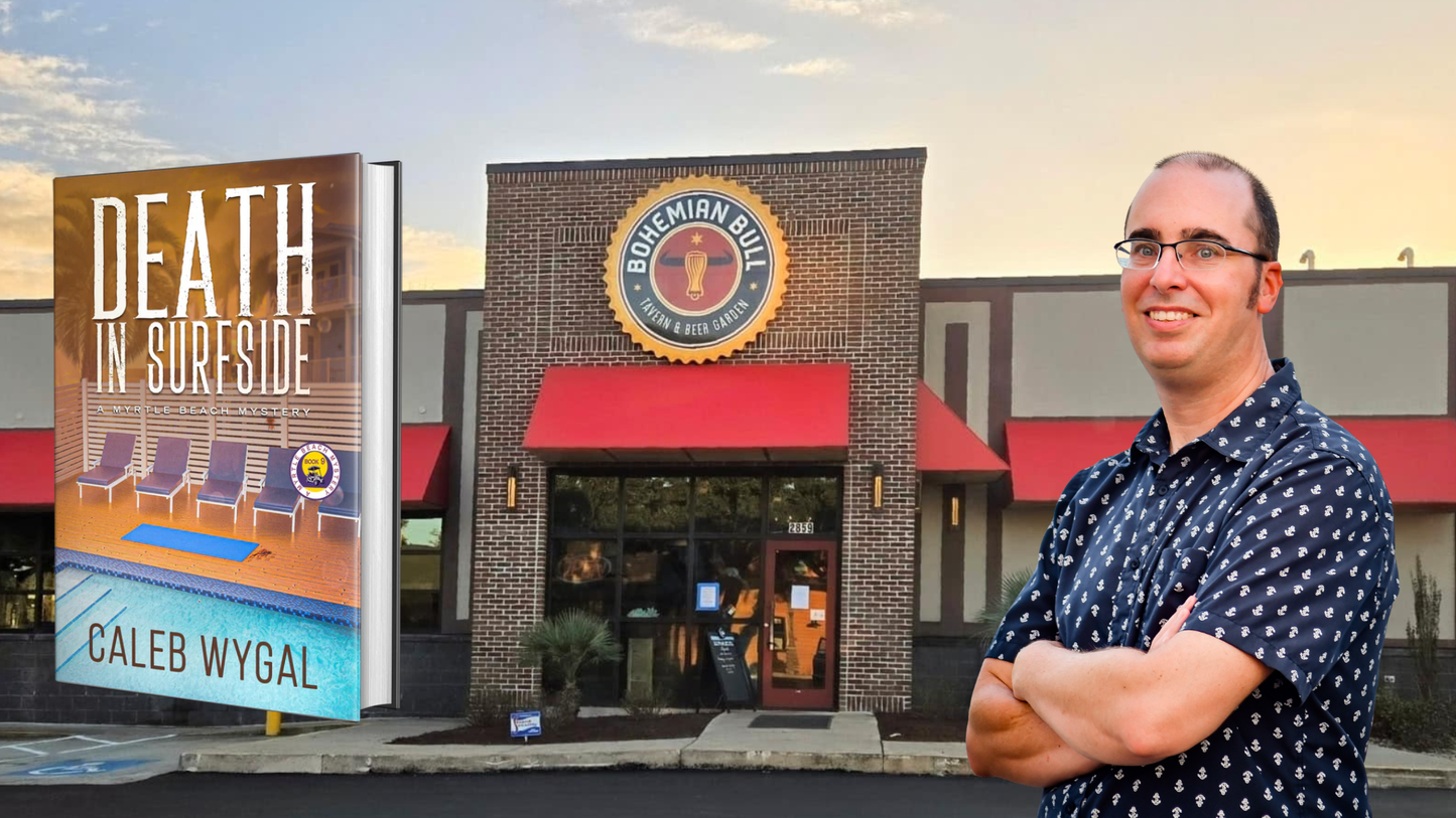 Caleb Wygal Death in Surfside Bohemian Bull Garden City Murrells Inlet